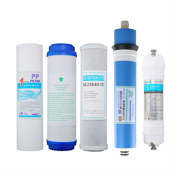 Vee puhastamise filtrielement (PP puuvill, Melt-Blown filter, kookospähkli koore granulaarne aktiveeritud süsi, surutud süsi, sintered süsinikust vars)