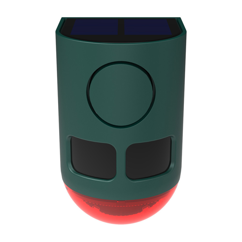 Päikesepaneelidega veoauto aklaste zonade turvasüsteem LED-infrapunase sensoriga ja ultrasonilise rottide peletajaga — N911B, Ruosheng, IP55, 3.7V, 1W, tööaeg 6–12 tundi