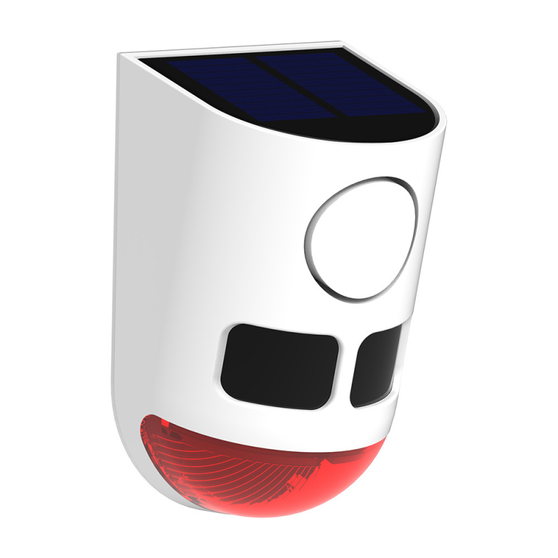 Päikesepaneelidega veoauto aklaste zonade turvasüsteem LED-infrapunase sensoriga ja ultrasonilise rottide peletajaga — N911B, Ruosheng, IP55, 3.7V, 1W, tööaeg 6–12 tundi