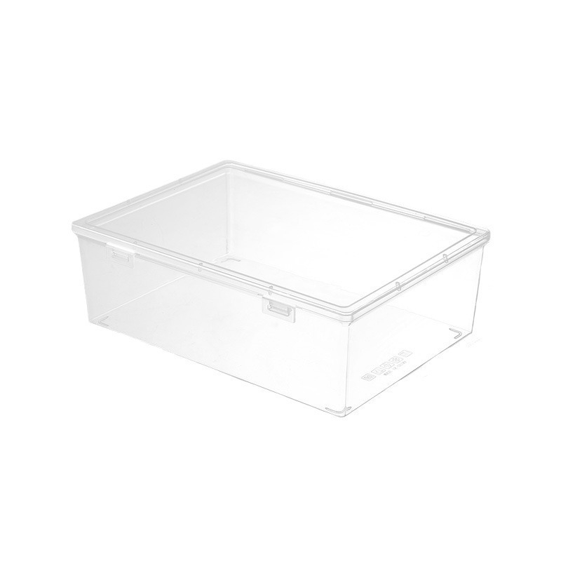 Läbipaistev dokumentide hoiukast, ruudukujuline mudel, PP materjal, 2 L maht, jaapani stiil