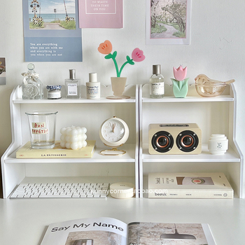 Kahekorruseline puidust laua hoiukapp – liikuv lauakorraldaja