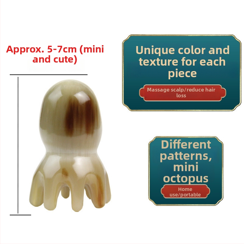 Sarvjuukse kamm laia hammastega, anti-staattiline massaažipea, pikkade ja lokkavate juukse jaoks