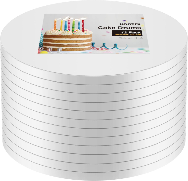 Kookide karp aknaga, 4-osaline komplekt, sobib standardse suurusega kookidele, sisemine alus 1,2 cm paksus