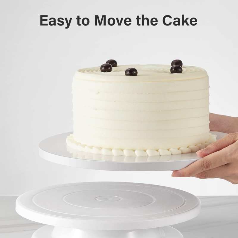 Kookide karp aknaga, 4-osaline komplekt, sobib standardse suurusega kookidele, sisemine alus 1,2 cm paksus