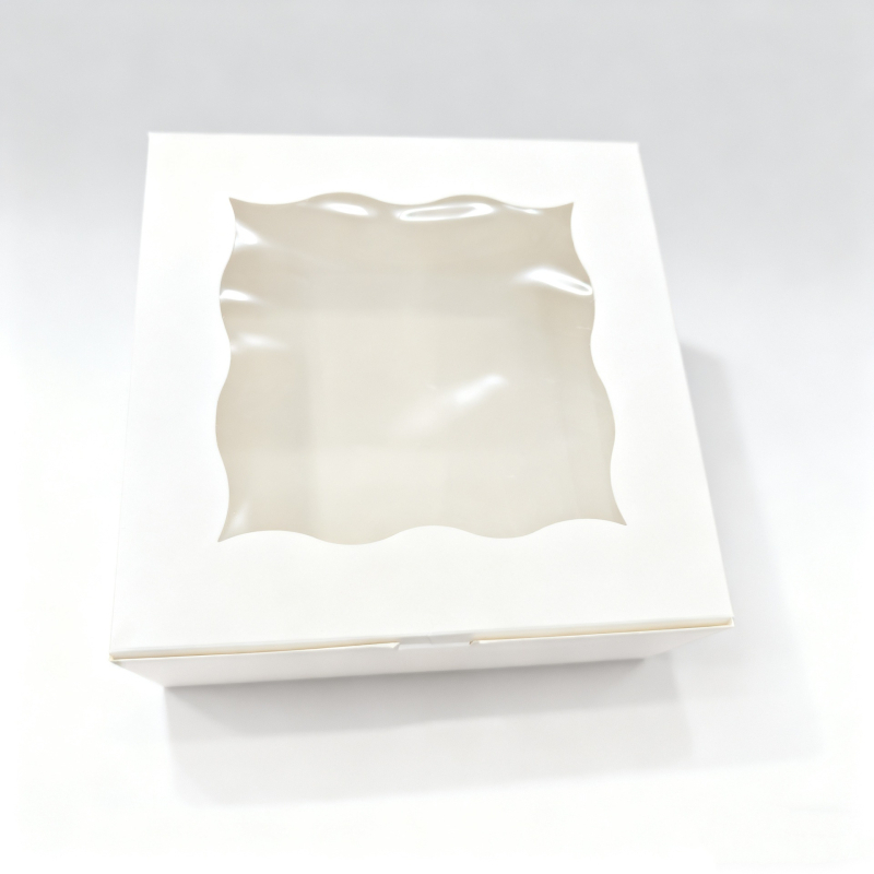 Kookide karp aknaga, 4-osaline komplekt, sobib standardse suurusega kookidele, sisemine alus 1,2 cm paksus