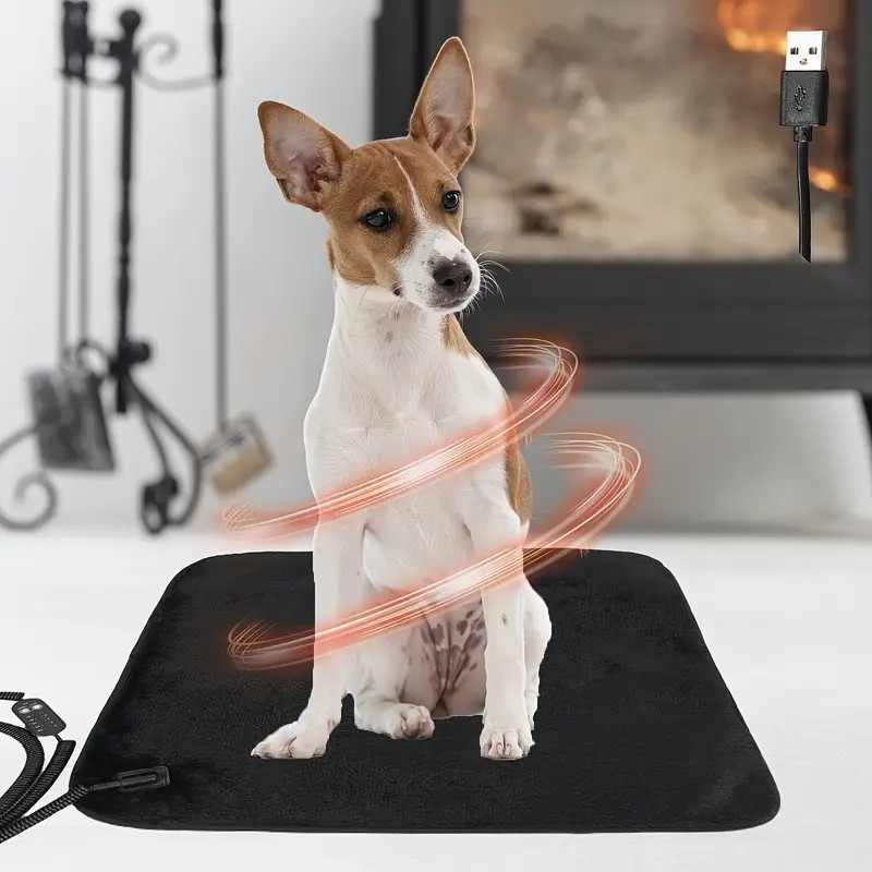 USB-soojendav matt lemmikloomadele, veekindel polüestri kangas, pikkus kuni 120 cm, sobib koertele ja kassidele