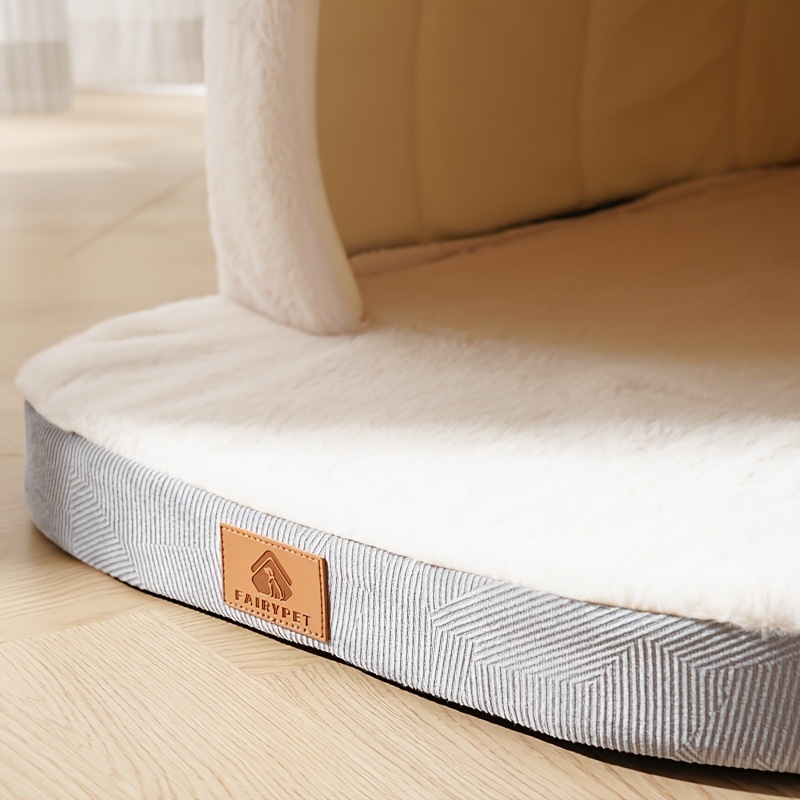 Koerale valmistatud pesas tekstiilist – lemmiklooma pesa koertele, kood 2025-07-04-6