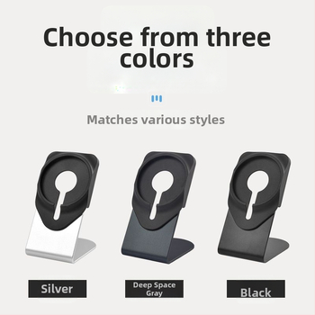 Alumiiniumist sulamist juhtmevaba laadimis alus Apple iPhone jaoks laual kasutamiseks