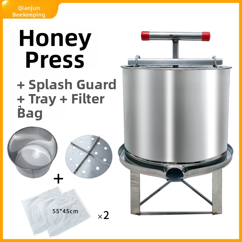 Meepress koos pritsmekaitsega, kompaktne käsitsi meepress, mitmekülgne