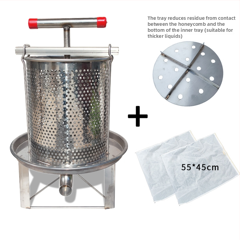 Meepress koos pritsmekaitsega, kompaktne käsitsi meepress, mitmekülgne