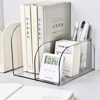 Laual raamatutoestja – plastikust kontorikorraldaja, Shallow Yimi, mudel Book Stand, neto kaal 380 g, pakk 24 tk.