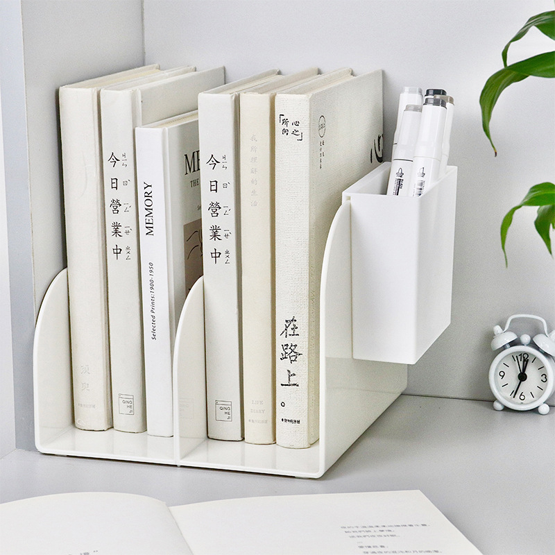 Laual raamatutoestja – plastikust kontorikorraldaja, Shallow Yimi, mudel Book Stand, neto kaal 380 g, pakk 24 tk.