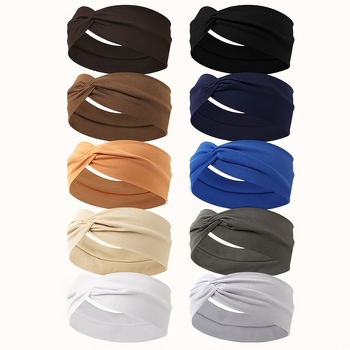 Juukseband ristatud sõlmega sporditarvete jaoks, 7-in-1, mudel jd601099664643735