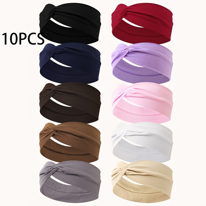 Juukseband ristatud sõlmega sporditarvete jaoks, 7-in-1, mudel jd601099664643735