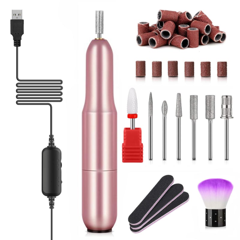 DXEBIG Küünte poleerimise tööriistade komplekt – plastikust materjal, neto kaal 199 g, sobib kõigile nahatüüpidele