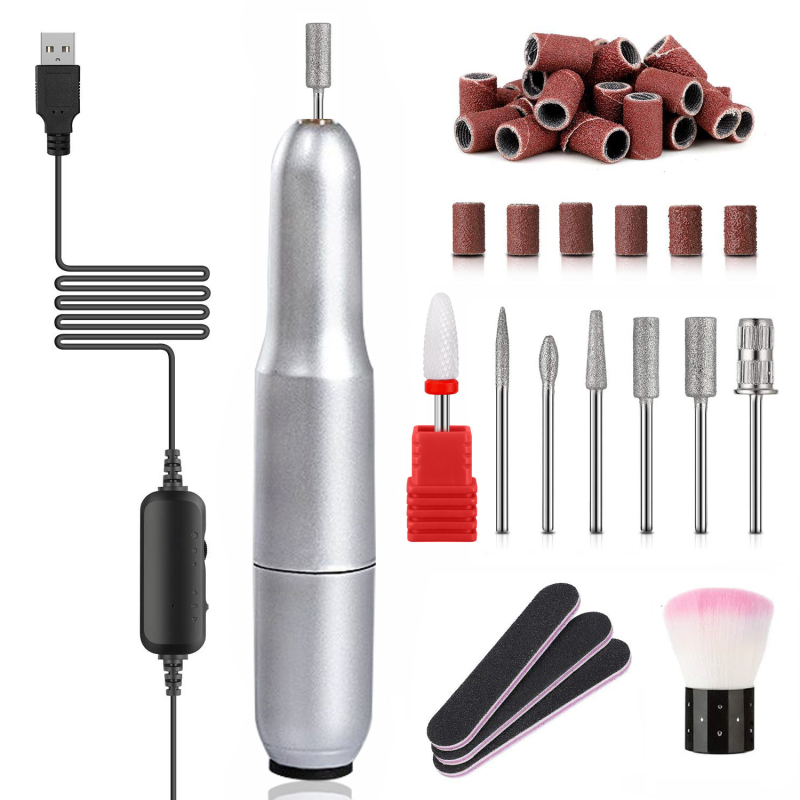 DXEBIG Küünte poleerimise tööriistade komplekt – plastikust materjal, neto kaal 199 g, sobib kõigile nahatüüpidele