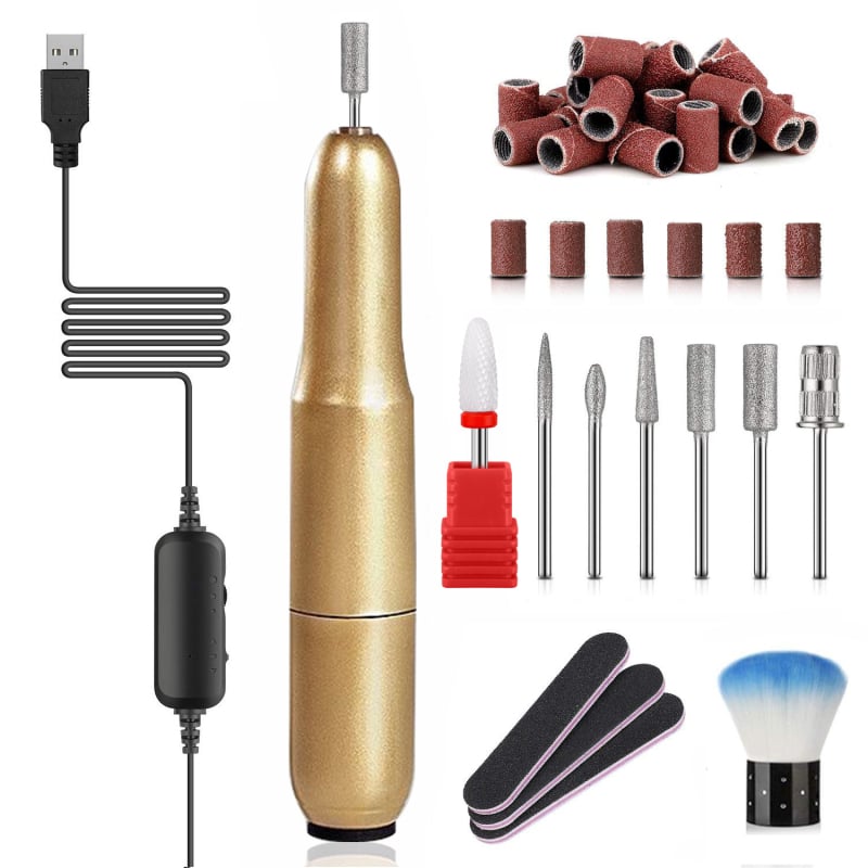 DXEBIG Küünte poleerimise tööriistade komplekt – plastikust materjal, neto kaal 199 g, sobib kõigile nahatüüpidele