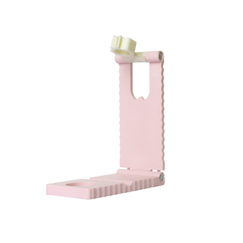 360° pöörlev küünekunstiraam — mitmeotstarbeline telefonitugija ja küüne lampi hoidik, kaasaskantav ABS, 53.9 g