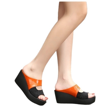 Naiste Rooma stiilis kristall-sandaalid – PU ülemine, varvas kala suu kujul, kaldus konts, kummist tald, suvi 2025