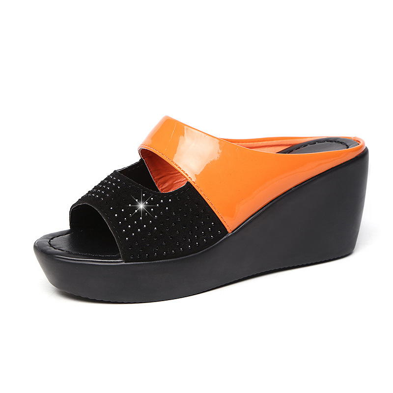 Naiste Rooma stiilis kristall-sandaalid – PU ülemine, varvas kala suu kujul, kaldus konts, kummist tald, suvi 2025