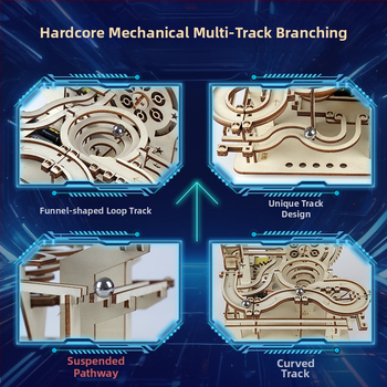 3D puitpusle – DIY kokkupanek lastele 7–14 aastat, keskmine raskusaste