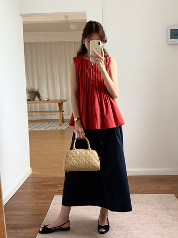 Särk varrukateta ümmarguse kaelusega – Korea šikk suvine retro, vaba lõige, 70–80% puuvill, ühestoon muster