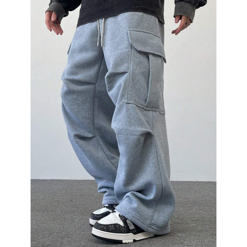 Meeste vaba lõikega tööpüksid taskutega, retro stiil, pikkus 9/10, naturaalne puuvill CVC, mudel P63256, laos, kvaliteedi kontroll, 2022 kevad