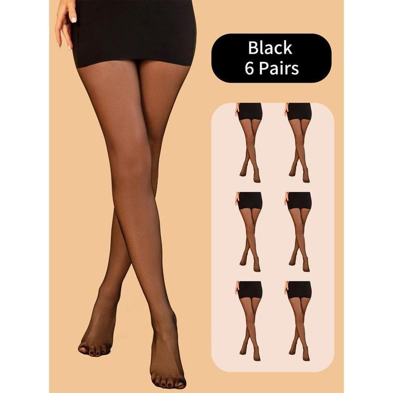 Tihedad sukkpüksid – Korea stiil, kõrge vöökoht, õhuke materjal, kõrge elastsus