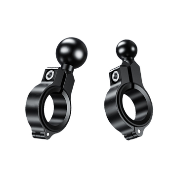 Varruka roolivarda aluse palliliigendiga – mootorratta telefonihoidja, ühilduvus 17/25 mm, libisemisvastane, 360° pöörlemine