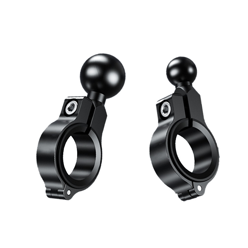 Varruka roolivarda aluse palliliigendiga – mootorratta telefonihoidja, ühilduvus 17/25 mm, libisemisvastane, 360° pöörlemine