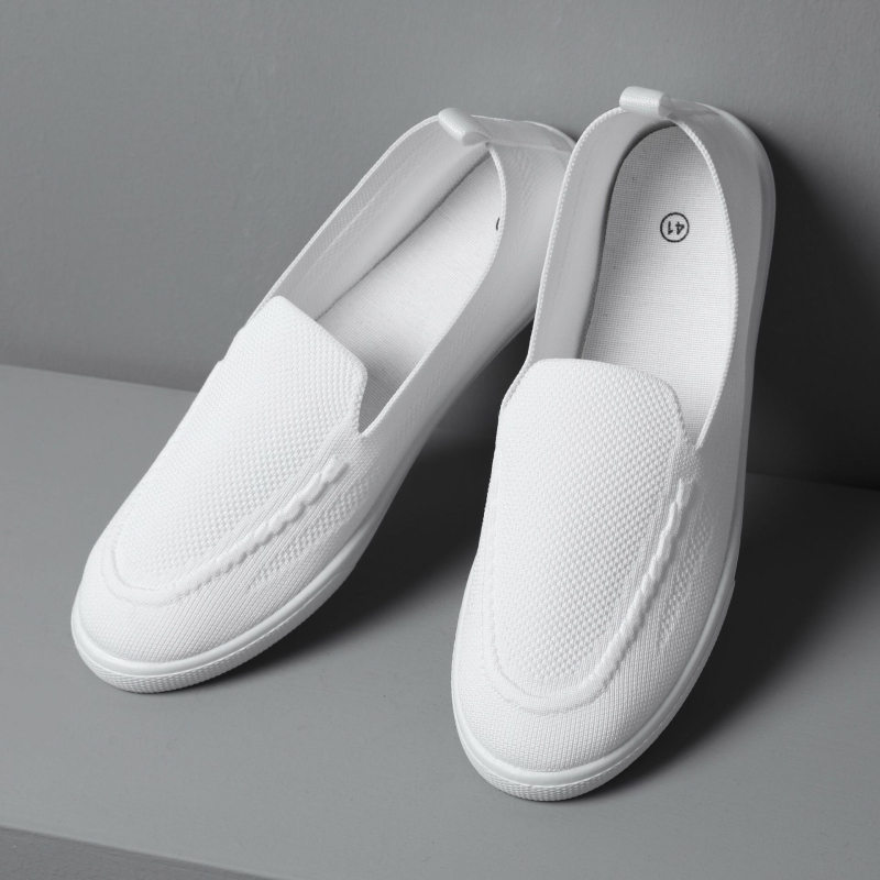 Adidași slip-on pentru bărbați, low-top | respirabili, ușori | Pânză pe exterior • Talpă din cauciuc • Talpă injectată