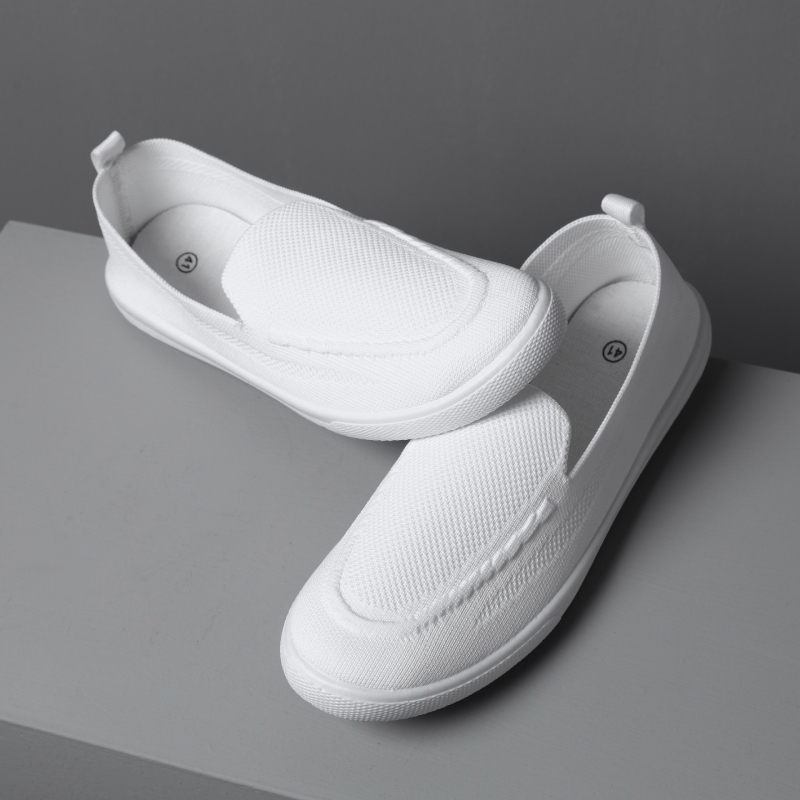 Adidași slip-on pentru bărbați, low-top | respirabili, ușori | Pânză pe exterior • Talpă din cauciuc • Talpă injectată