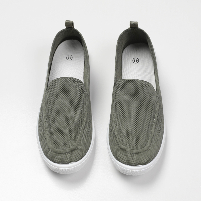 Adidași slip-on pentru bărbați, low-top | respirabili, ușori | Pânză pe exterior • Talpă din cauciuc • Talpă injectată