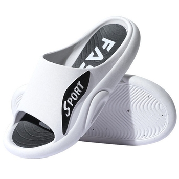 Unisex spordisandaalid, PVC ülaosa, paks PVC talla, Slip-On, injekteeritud talla