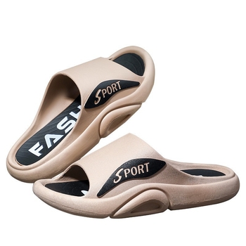 Unisex spordisandaalid, PVC ülaosa, paks PVC talla, Slip-On, injekteeritud talla