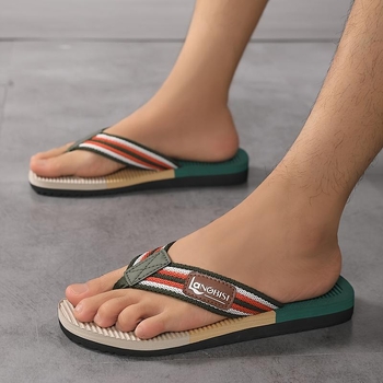 Õhku läbilaskvad tekslip flip-flopid Xishi Velvet ülemise osaga ja konopikanga tallaga, igapäevane sportlik stiil, lame tall, talla paksus 0–3 cm