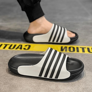 Unisex EVA avatud varvastega sussid, matt viimistlus, libisemiskindlad, lõhnakaitse, slip-on igapäevased sandaalid