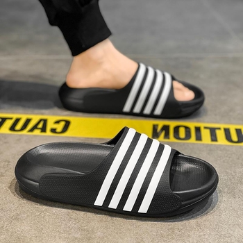 Unisex EVA avatud varvastega sussid, matt viimistlus, libisemiskindlad, lõhnakaitse, slip-on igapäevased sandaalid