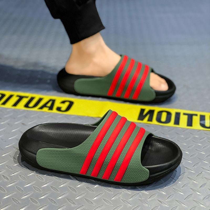 Unisex EVA avatud varvastega sussid, matt viimistlus, libisemiskindlad, lõhnakaitse, slip-on igapäevased sandaalid