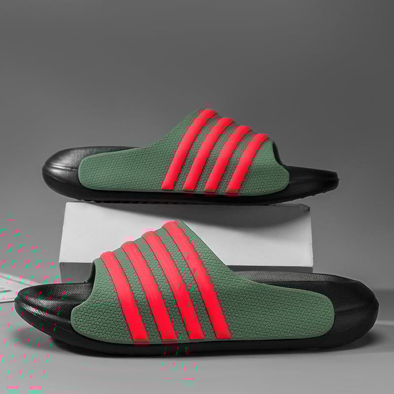 Unisex EVA avatud varvastega sussid, matt viimistlus, libisemiskindlad, lõhnakaitse, slip-on igapäevased sandaalid