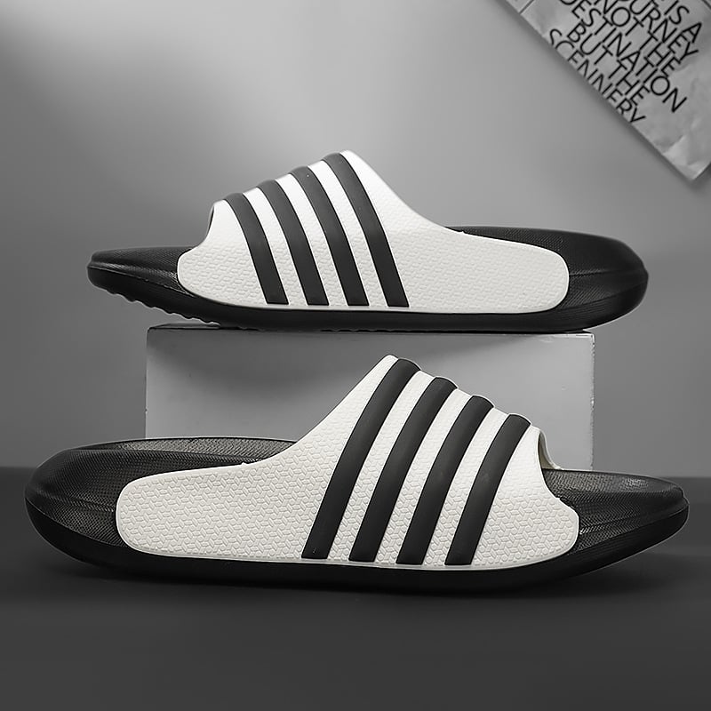 Unisex EVA avatud varvastega sussid, matt viimistlus, libisemiskindlad, lõhnakaitse, slip-on igapäevased sandaalid