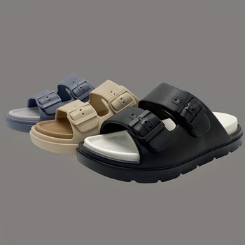 Meeste reguleeritavad sandaalid - hingavad avatud varbaga, libisemiskindlad, sportliku stiiliga, pealmine sametist, konopist põimitud talla, lame talla (talla paksus 0–3 cm)