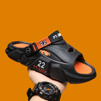 Meeste avatud varbaga sandaalid, paks EVA tallaga, kerged, libisemiskindlad välistingimusteks, sobivad vees sammimiseks