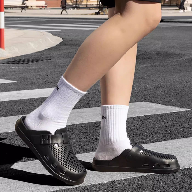 Pánske EVA sandále s Toe Cap, Slip-On, protišmyk, vstrekované