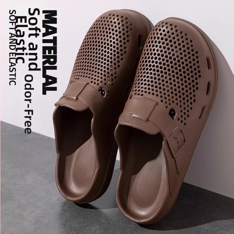 Meeste EVA sandaalid Toe Cap, Slip-On, Libisemiskindel, Survevormimine