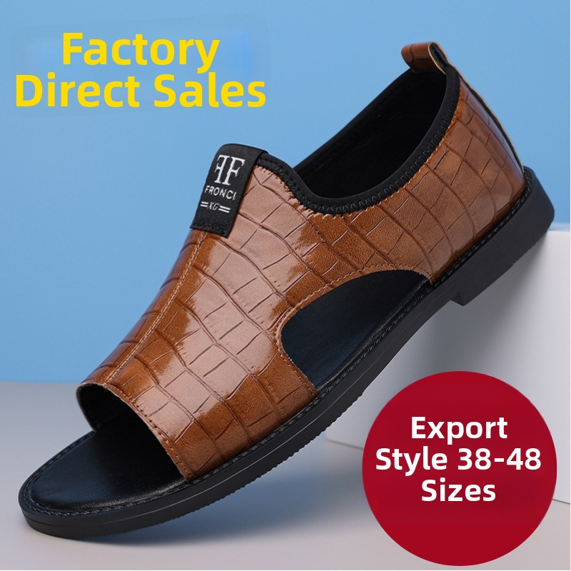 Meeste sandaalid – ülaosa mikrofiibernahk, tallad kumm, kinnitamine slip-on, varvas ümmargune, veekindlad