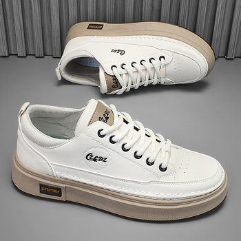 Meeste sportlikud igapäevased jalanõud, hingav PU ülaosa, EVA tald, paeladega kinnituv, madal pahkluu kõrgus