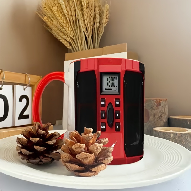 Portselánist munakupp kaasaga, mitmekihiline disain, lillemuster, liustikemotiiv, kaasaskantav