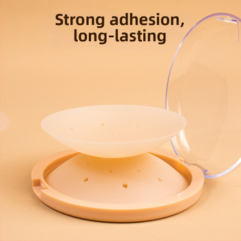 Silikoonist rinna kleebis - hingav, nähtamatu, ultraõhuke, ümmarguse kujuga, seksikas disain