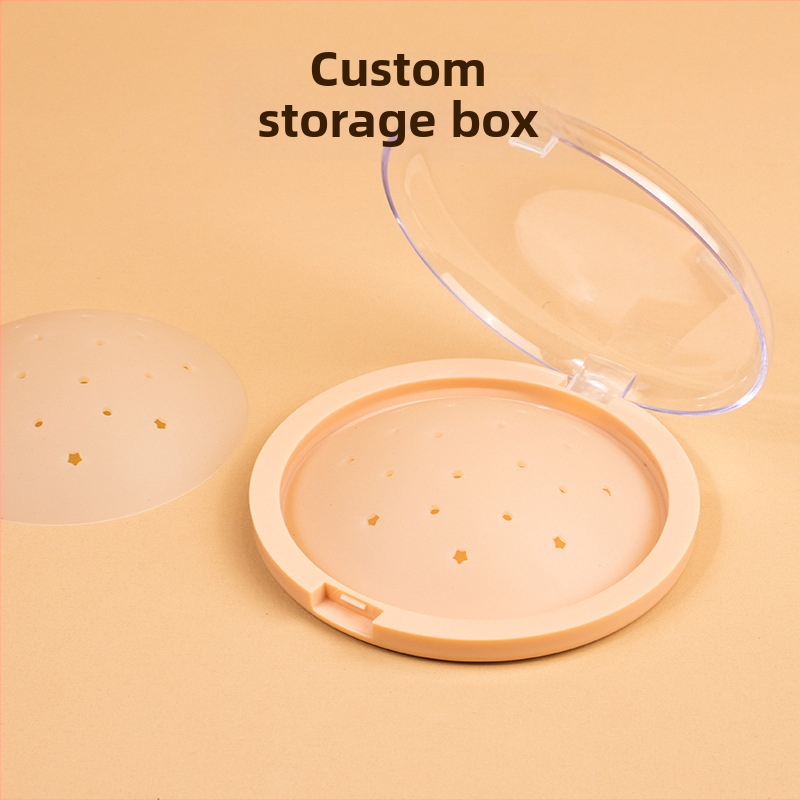 Silikoonist rinna kleebis - hingav, nähtamatu, ultraõhuke, ümmarguse kujuga, seksikas disain